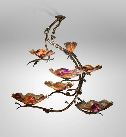 magnolia chandelier by jezebel