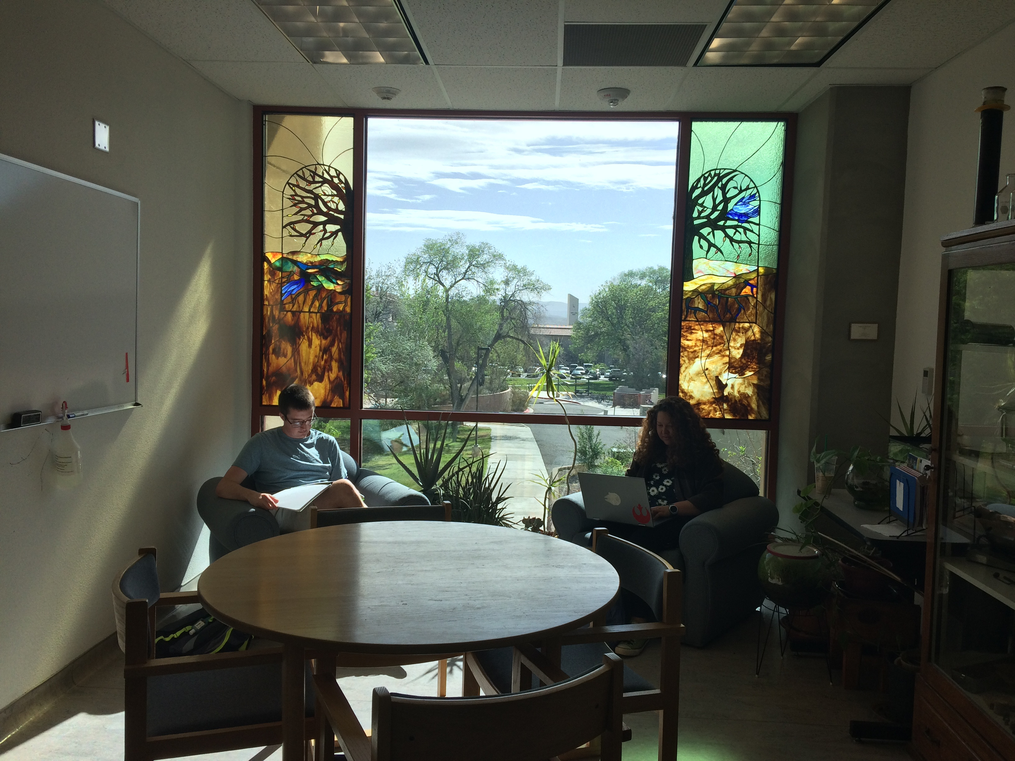 yggdrasil tree stained glass window by jezebel